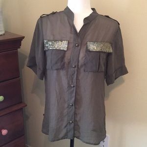 Miss Me blouse size medium